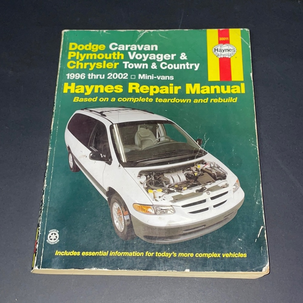 Dodge Caravan Plymouth Voyeger Chrysler Mini Van Haynes Automative Repair Manual